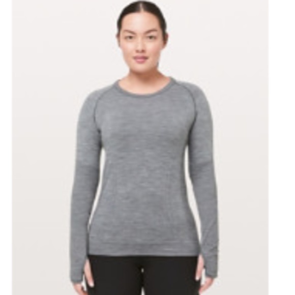 lululemon athletica Tops - LULULEMON Swiftly Wool Pullover II